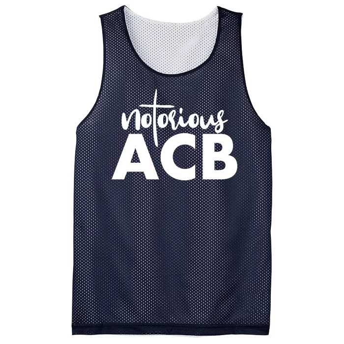 Notorious ACB Amy Coney Barrett Mesh Reversible Basketball Jersey Tank