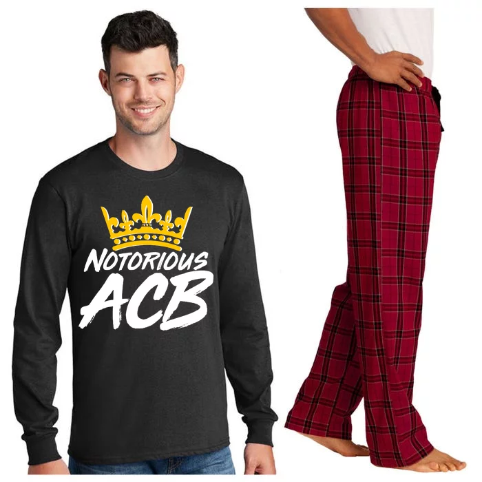 Notorious ACB Crown Amy Coney Barrett Long Sleeve Pajama Set