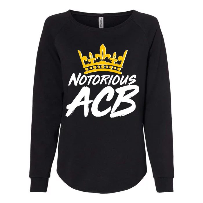 Notorious ACB Crown Amy Coney Barrett Womens California Wash Sweatshirt