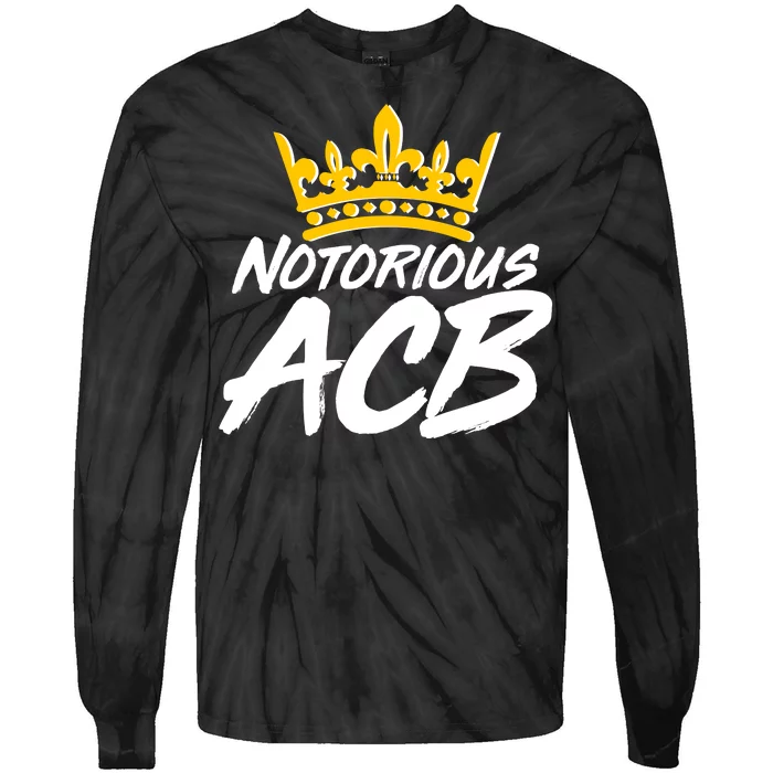 Notorious ACB Crown Amy Coney Barrett Tie-Dye Long Sleeve Shirt