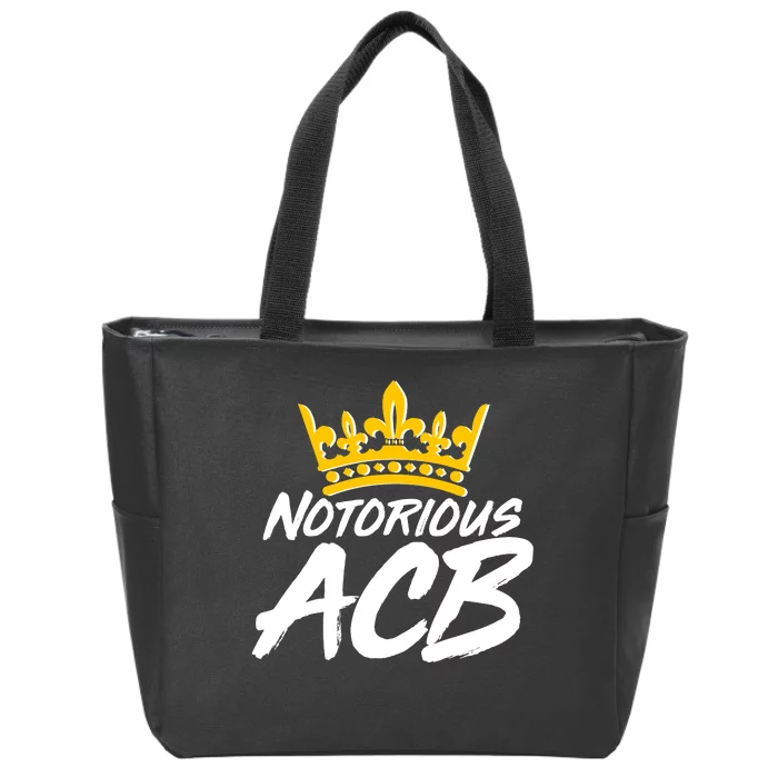 Notorious ACB Crown Amy Coney Barrett Zip Tote Bag