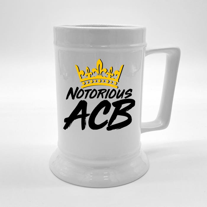 Notorious ACB Crown Amy Coney Barrett Front & Back Beer Stein