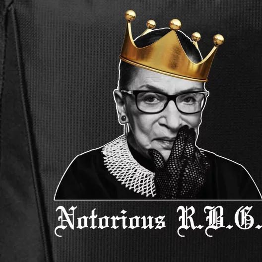 Notorious R.B.G. Ruther Bader Ginsburg City Backpack