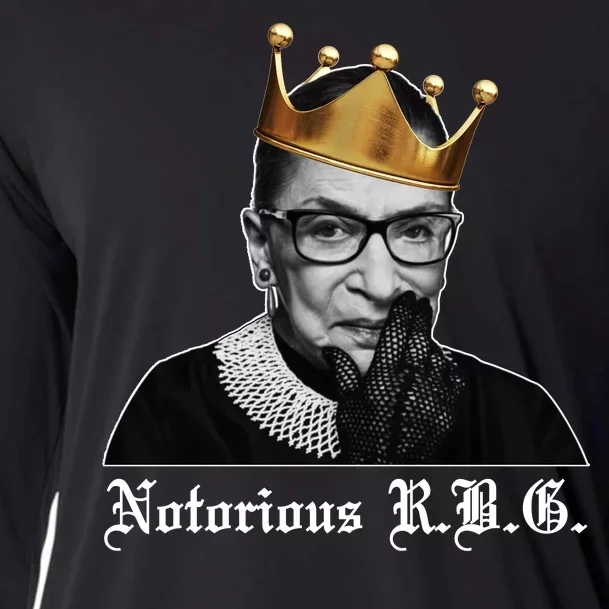 Notorious R.B.G. Ruther Bader Ginsburg Cooling Performance Long Sleeve Crew