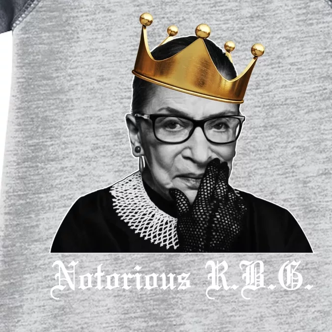 Notorious R.B.G. Ruther Bader Ginsburg Infant Baby Jersey Bodysuit