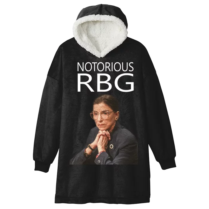 Notorious RBG Hooded Wearable Blanket