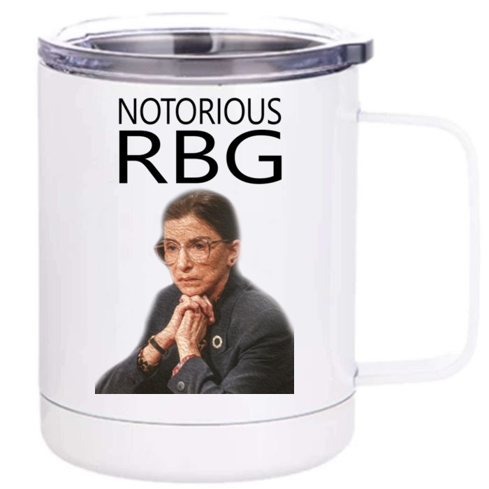 Notorious RBG Front & Back 12oz Stainless Steel Tumbler Cup