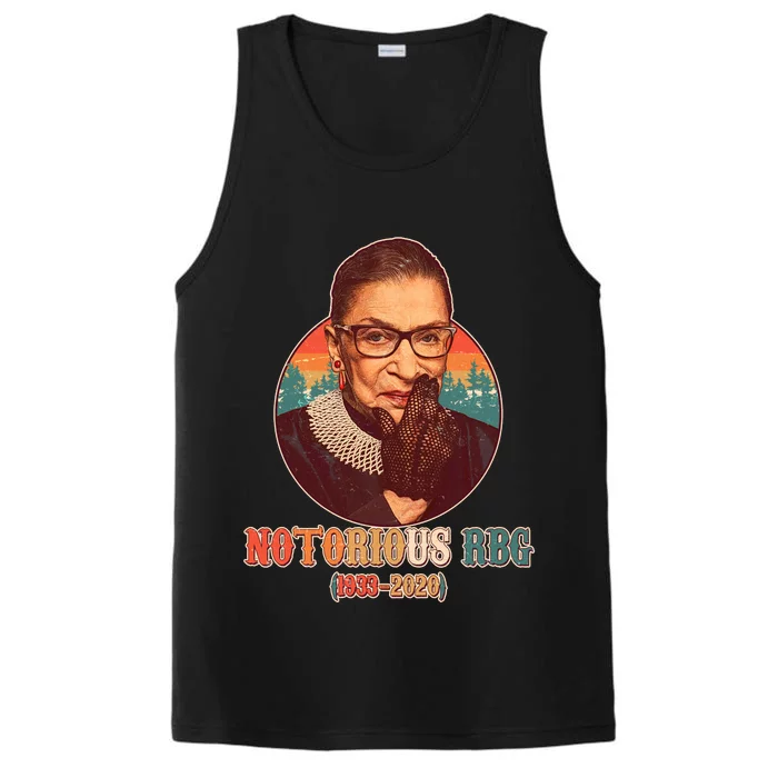 Notorious RBG 1933-2020 Ruth Bader Ginsburg Tribute Performance Tank