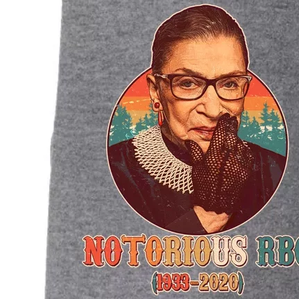 Notorious RBG 1933-2020 Ruth Bader Ginsburg Tribute Doggie 3-End Fleece Hoodie