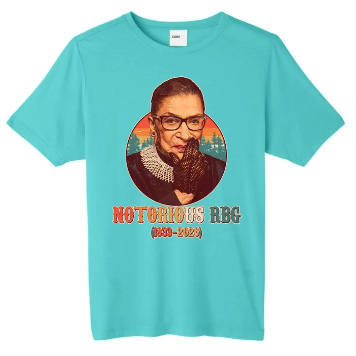 Notorious RBG 1933-2020 Ruth Bader Ginsburg Tribute ChromaSoft Performance T-Shirt