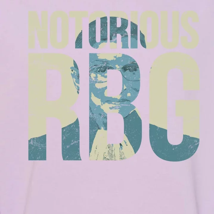 Notorious RBG Blue Logo Garment-Dyed Sweatshirt