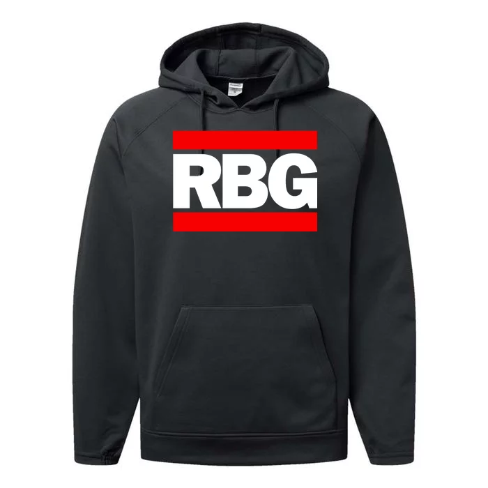 Notorious RBG Box Logo Performance Fleece Hoodie