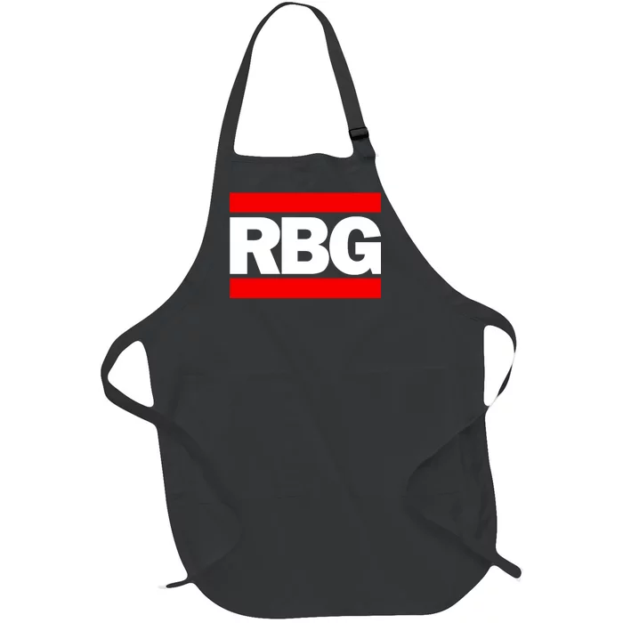 Notorious RBG Box Logo Full-Length Apron With Pocket