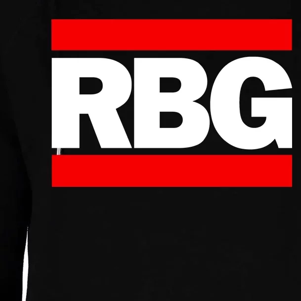 Notorious RBG Box Logo Womens Funnel Neck Pullover Hood