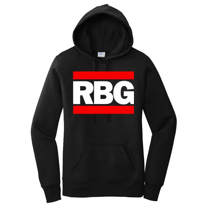 Notorious RBG Box Logo Women's Pullover Hoodie