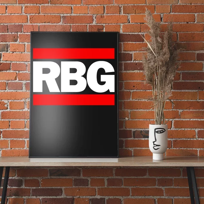 Notorious RBG Box Logo Poster