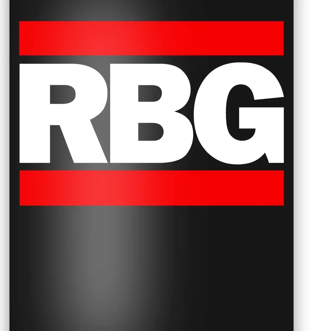 Notorious RBG Box Logo Poster