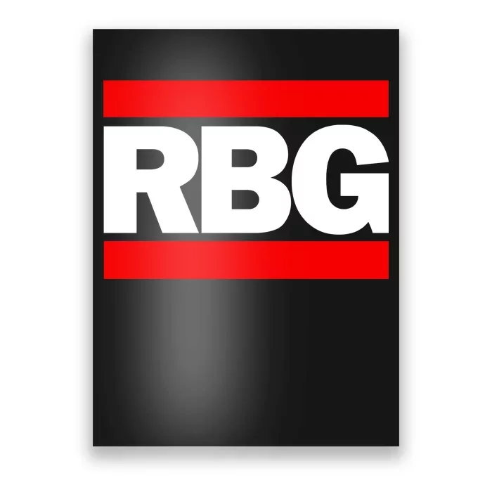 Notorious RBG Box Logo Poster