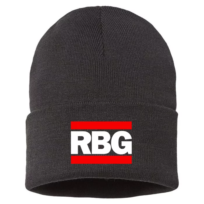 Notorious RBG Box Logo Sustainable Knit Beanie