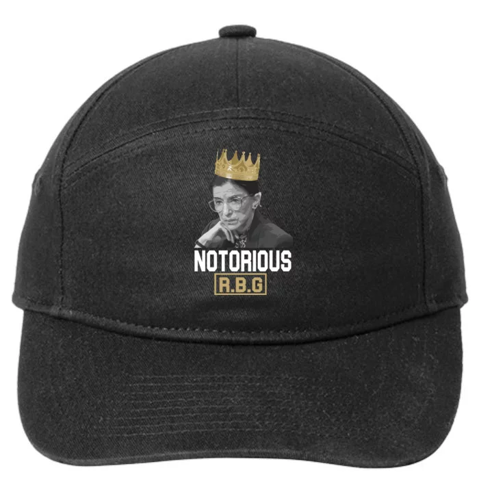 Notorious RBG Classic Ruth Crown 7-Panel Snapback Hat