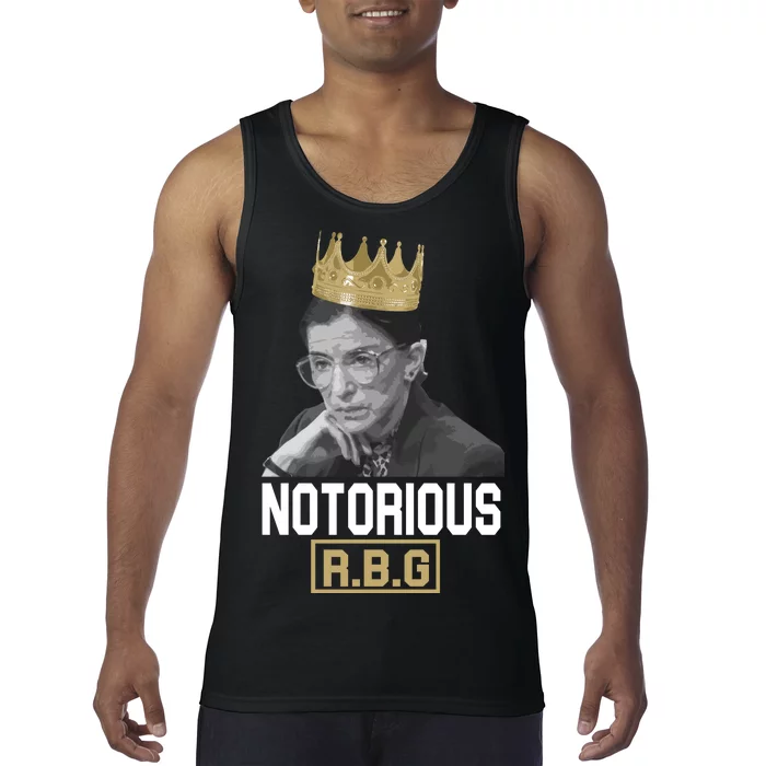 Notorious RBG Classic Ruth Crown Tank Top