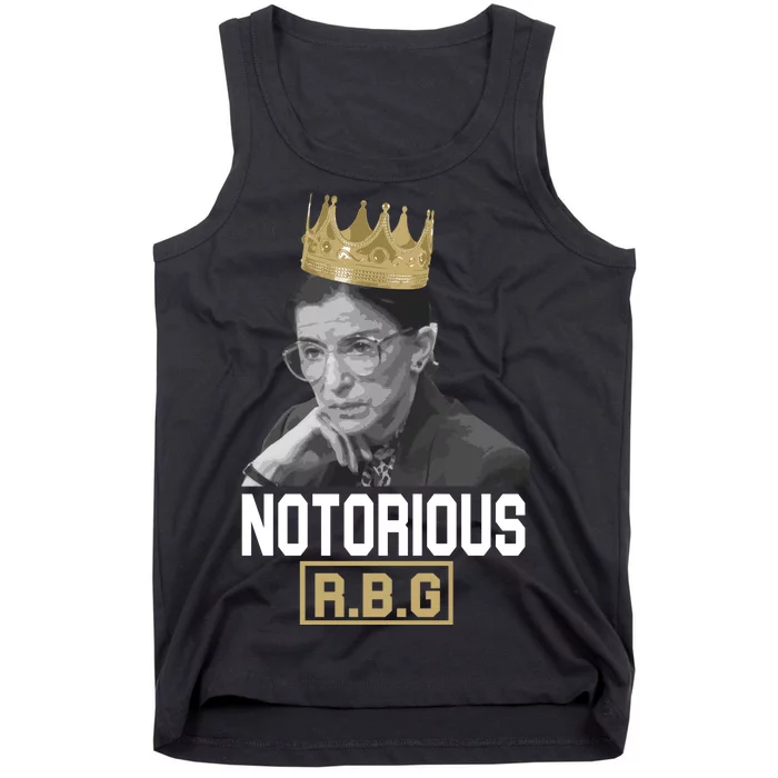 Notorious RBG Classic Ruth Crown Tank Top