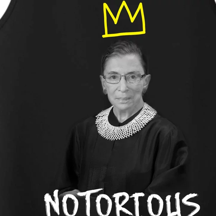 Notorious RBG Crown Ruth Bader Ginsburg Performance Tank