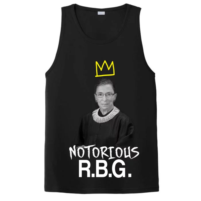 Notorious RBG Crown Ruth Bader Ginsburg Performance Tank