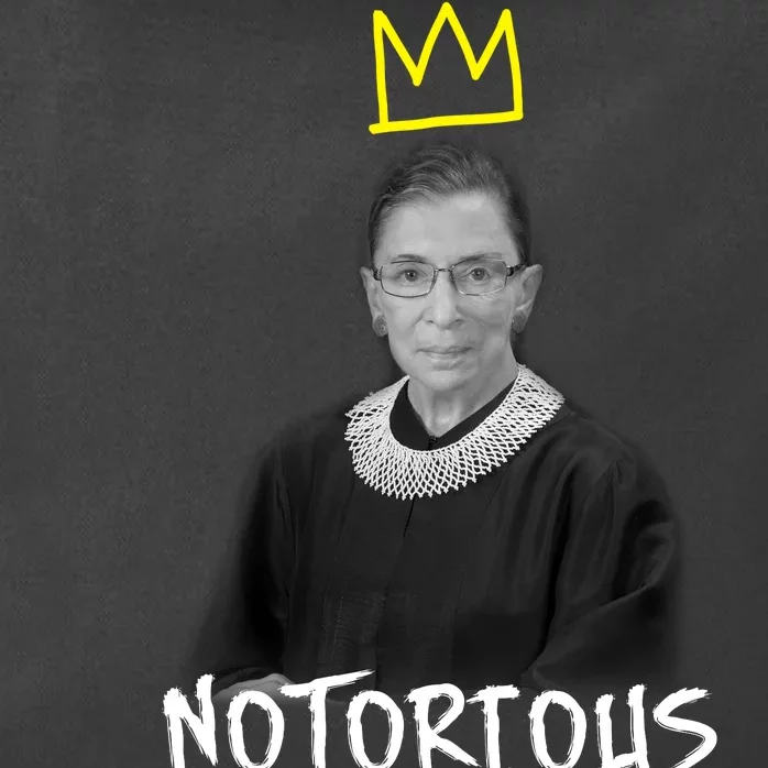 Notorious RBG Crown Ruth Bader Ginsburg Zip Tote Bag