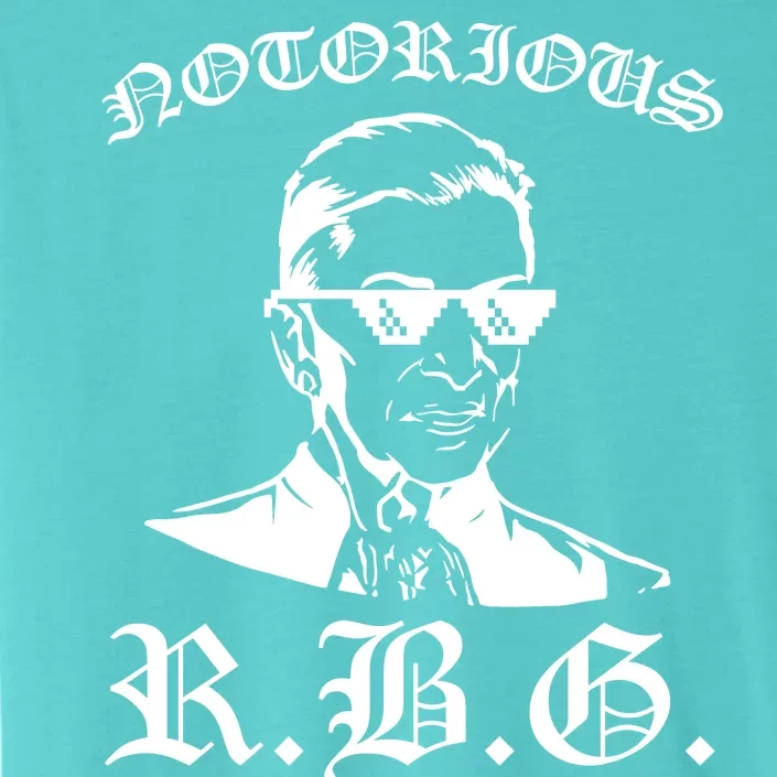 Notorious RBG Gangster Sunglasses ChromaSoft Performance T-Shirt