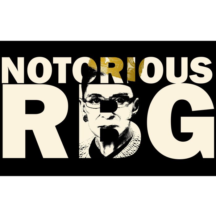 Notorious RBG Imprint Logo Bumper Sticker