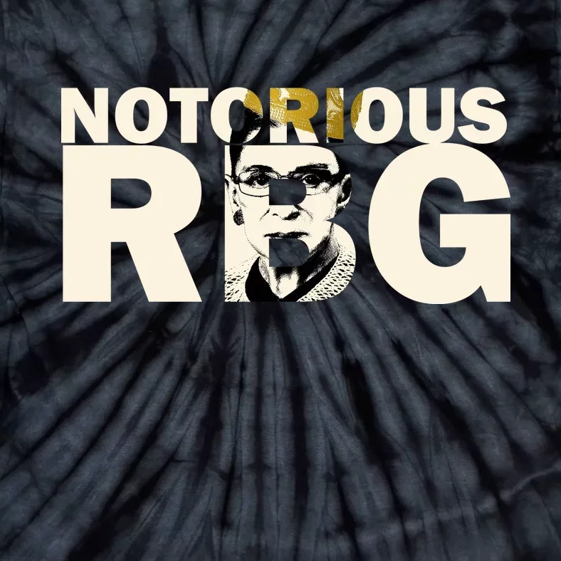 Notorious RBG Imprint Logo Tie-Dye T-Shirt