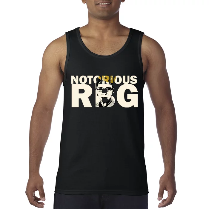 Notorious RBG Imprint Logo Tank Top