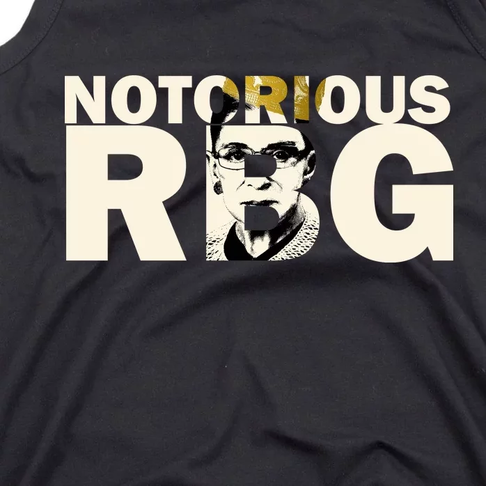 Notorious RBG Imprint Logo Tank Top