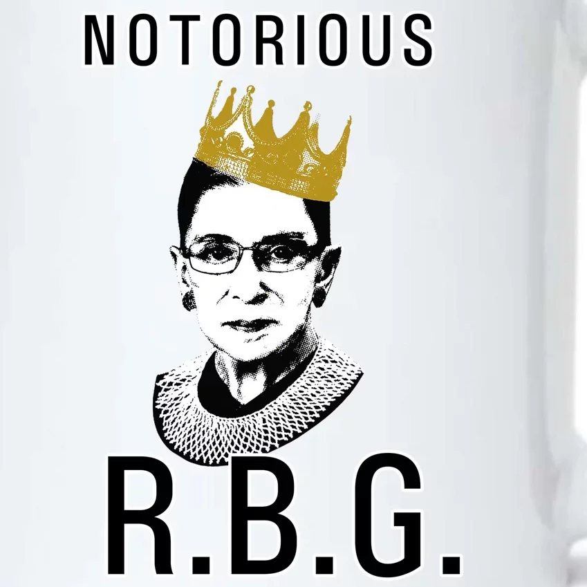 Notorious RBG Ruth Bader Ginsburg Black Color Changing Mug