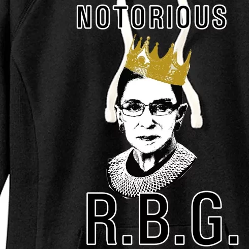 Notorious RBG Ruth Bader Ginsburg Women's Fleece Hoodie