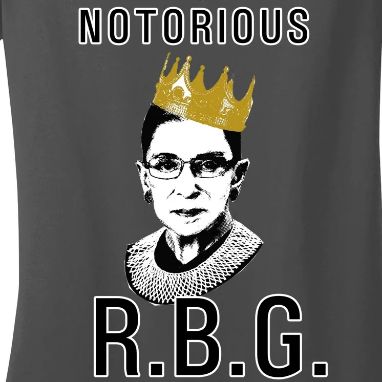 Notorious RBG Ruth Bader Ginsburg Women's V-Neck T-Shirt