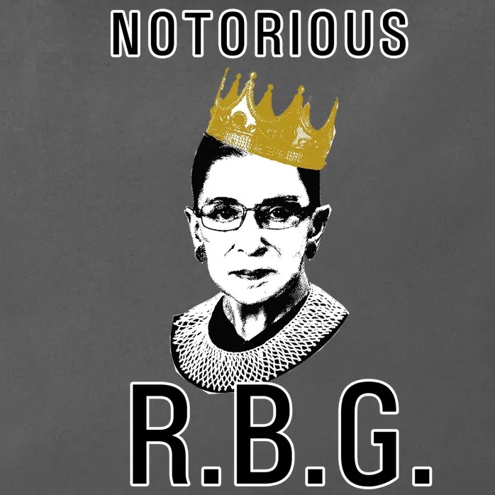 Notorious RBG Ruth Bader Ginsburg Zip Tote Bag