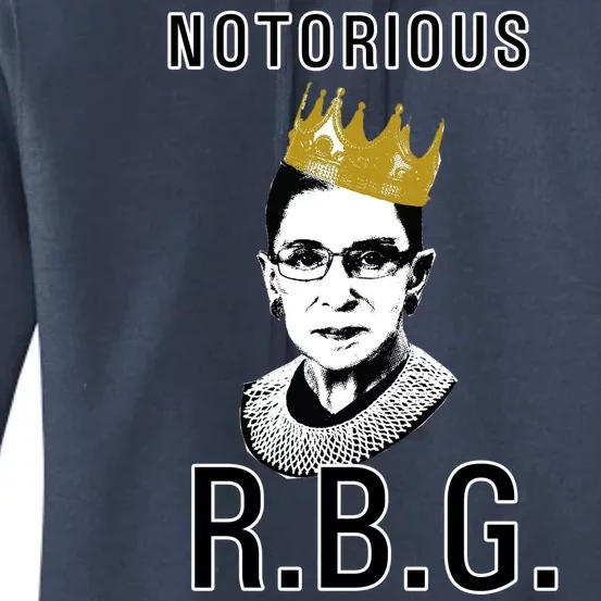 Notorious RBG Ruth Bader Ginsburg Women's Pullover Hoodie