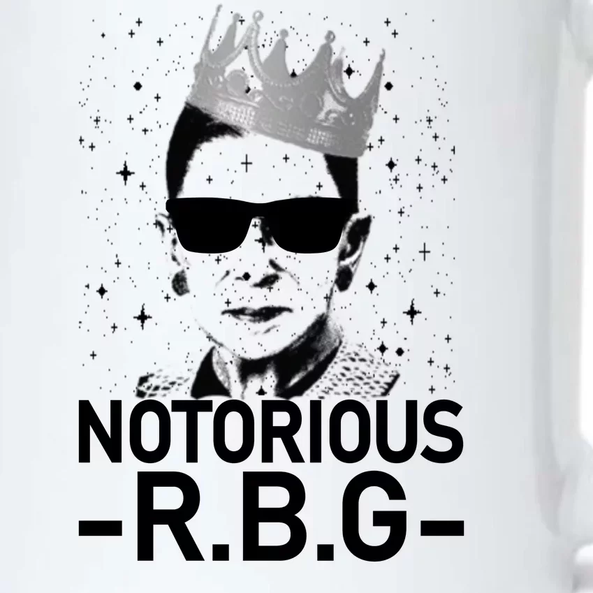 Notorious RBG Ruth Bader Ginsburg Gangster Black Color Changing Mug