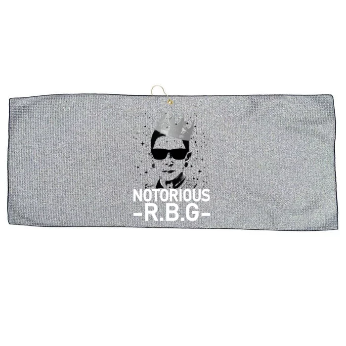 Notorious RBG Ruth Bader Ginsburg Gangster Large Microfiber Waffle Golf Towel