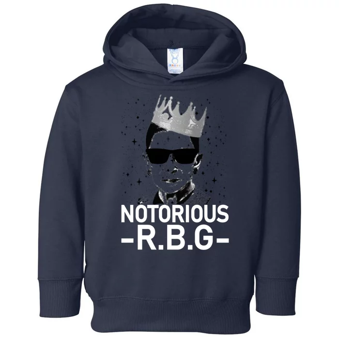 Notorious RBG Ruth Bader Ginsburg Gangster Toddler Hoodie