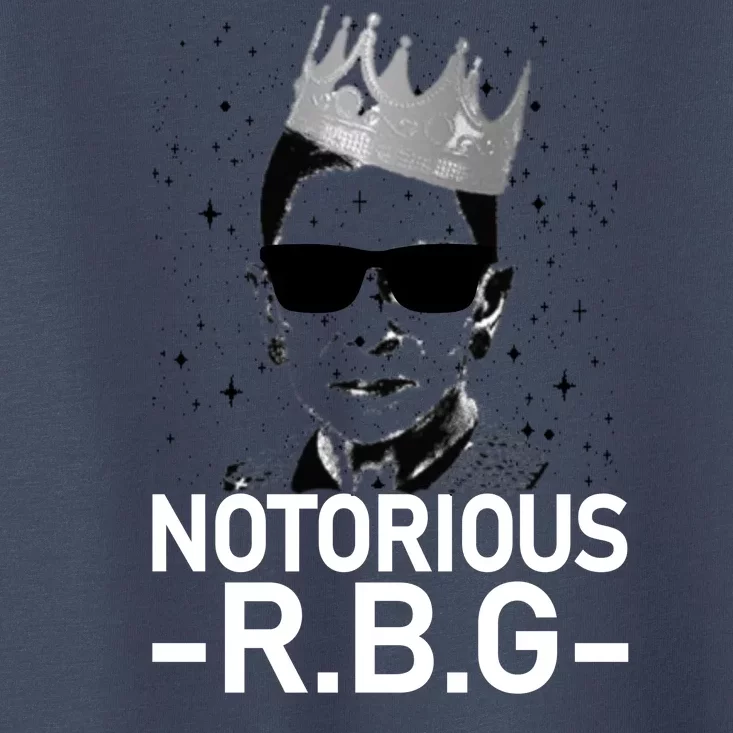 Notorious RBG Ruth Bader Ginsburg Gangster Toddler T-Shirt