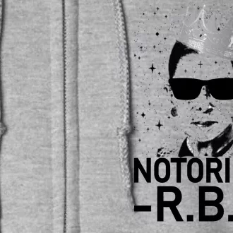 Notorious RBG Ruth Bader Ginsburg Gangster Full Zip Hoodie