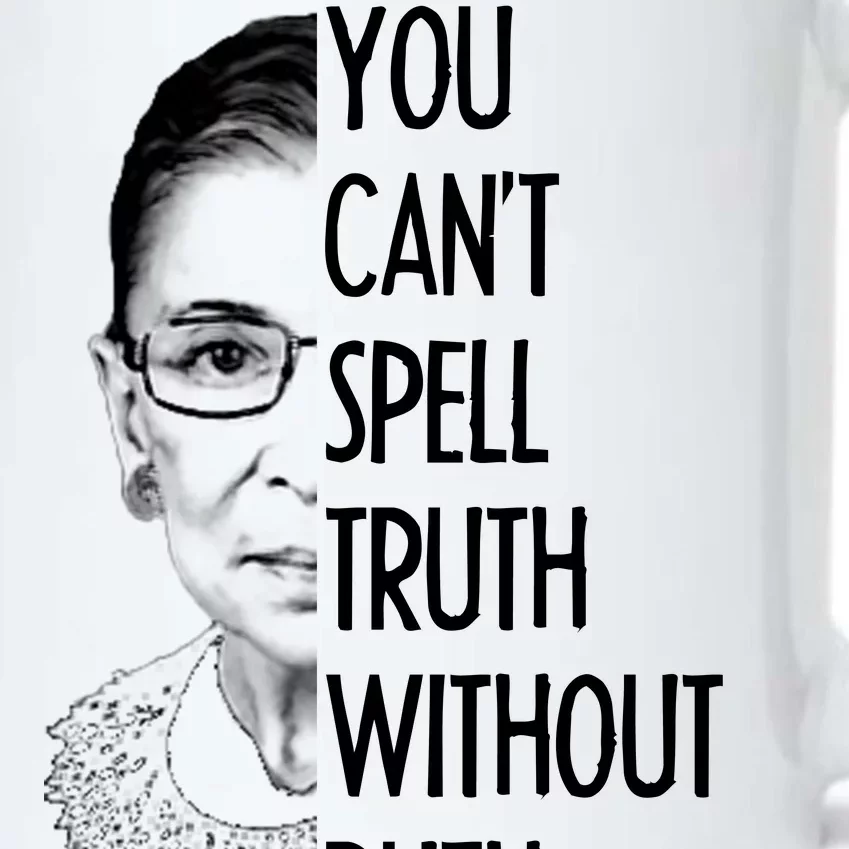 Notorious RBG You Can't Spell Truth without Ruth Black Color Changing Mug