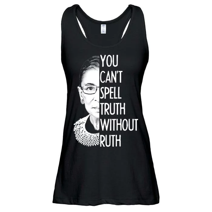 Notorious RBG You Can't Spell Truth without Ruth Ladies Essential Flowy Tank