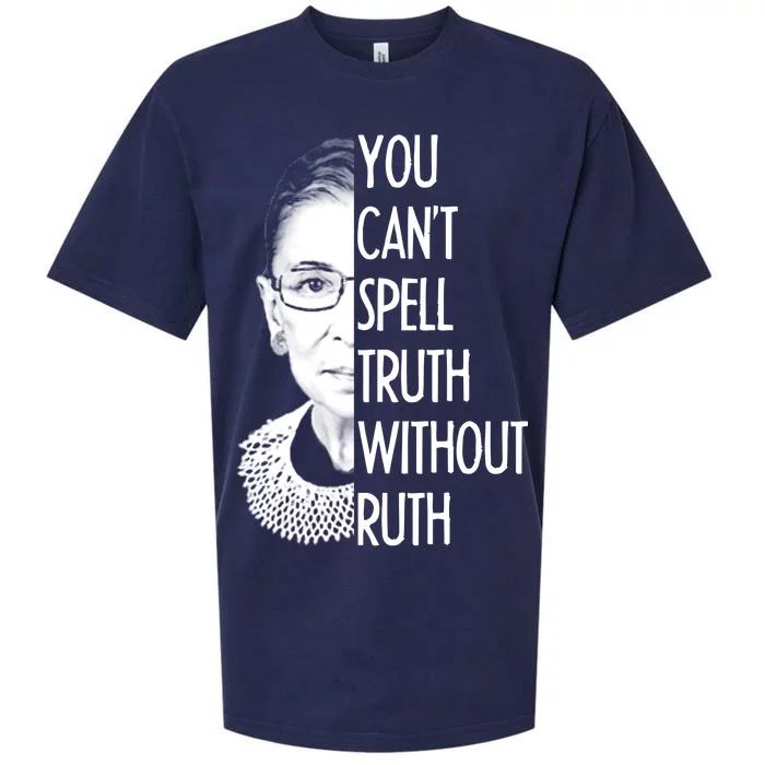 Notorious RBG You Can't Spell Truth without Ruth Sueded Cloud Jersey T-Shirt