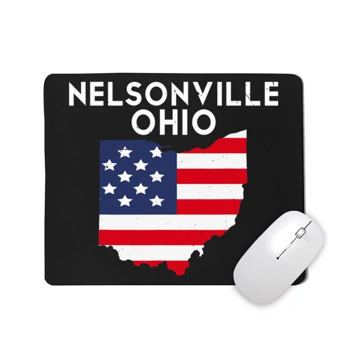 Nelsonville Ohio USA State America Travel Ohioan Mousepad