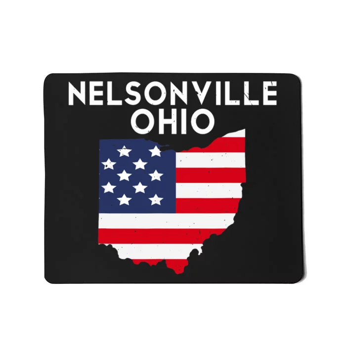 Nelsonville Ohio USA State America Travel Ohioan Mousepad