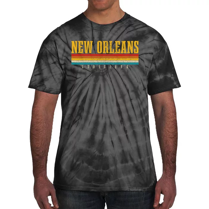 New Orleans Vintage Louisiana Tie-Dye T-Shirt